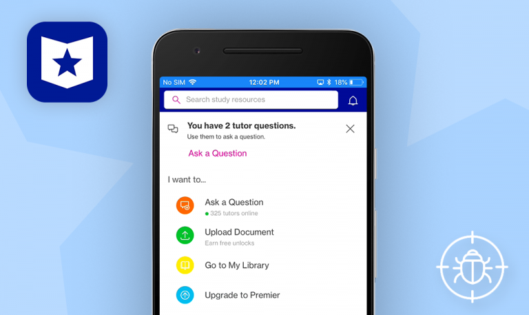 QAwerk Bug Crawl: Bugs found in Course Hero for iOS