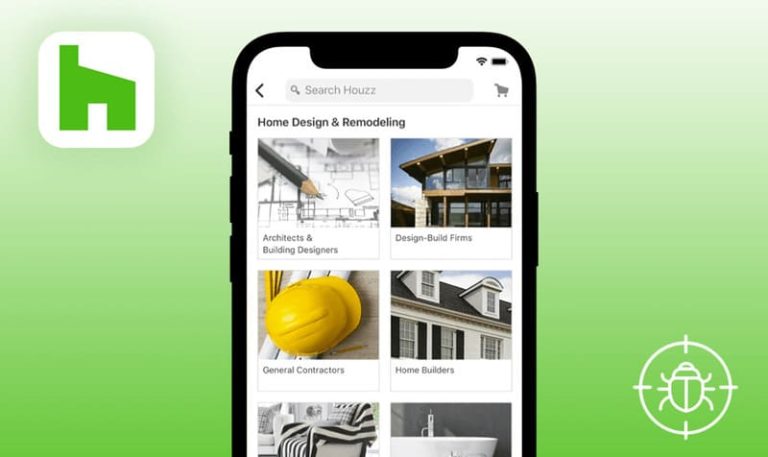 Bugs‌ ‌found‌ ‌in‌ Houzz for iOS