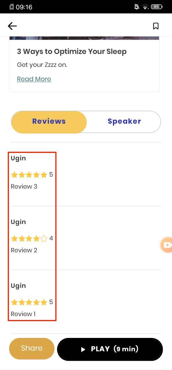 The user is able to leave multiple reviews for one program