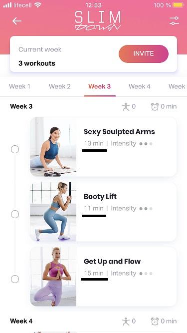 Recommended workouts do not match preferred length set by user