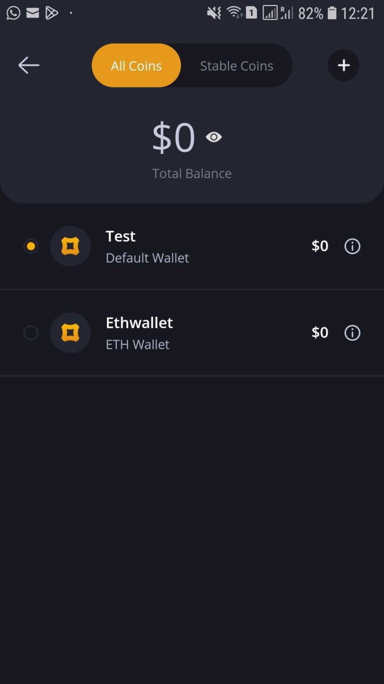 No bugs found when creating new wallet