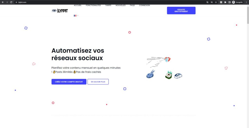 Header is beyond border if French language is set