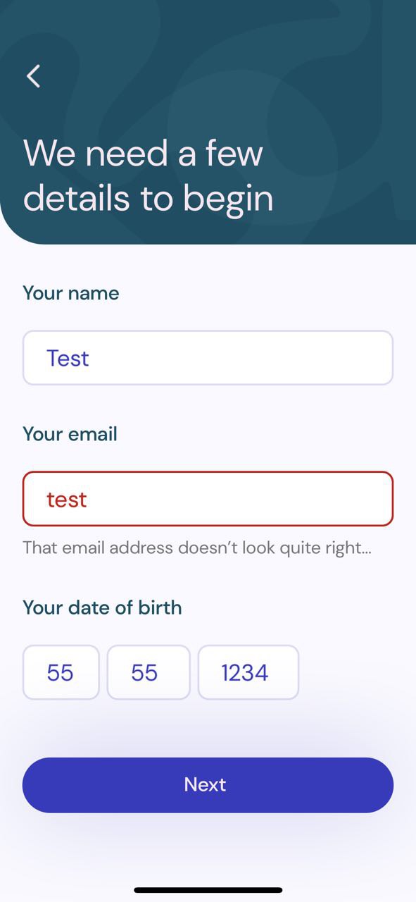 Validation messages are displayed not for all fields with invalid data