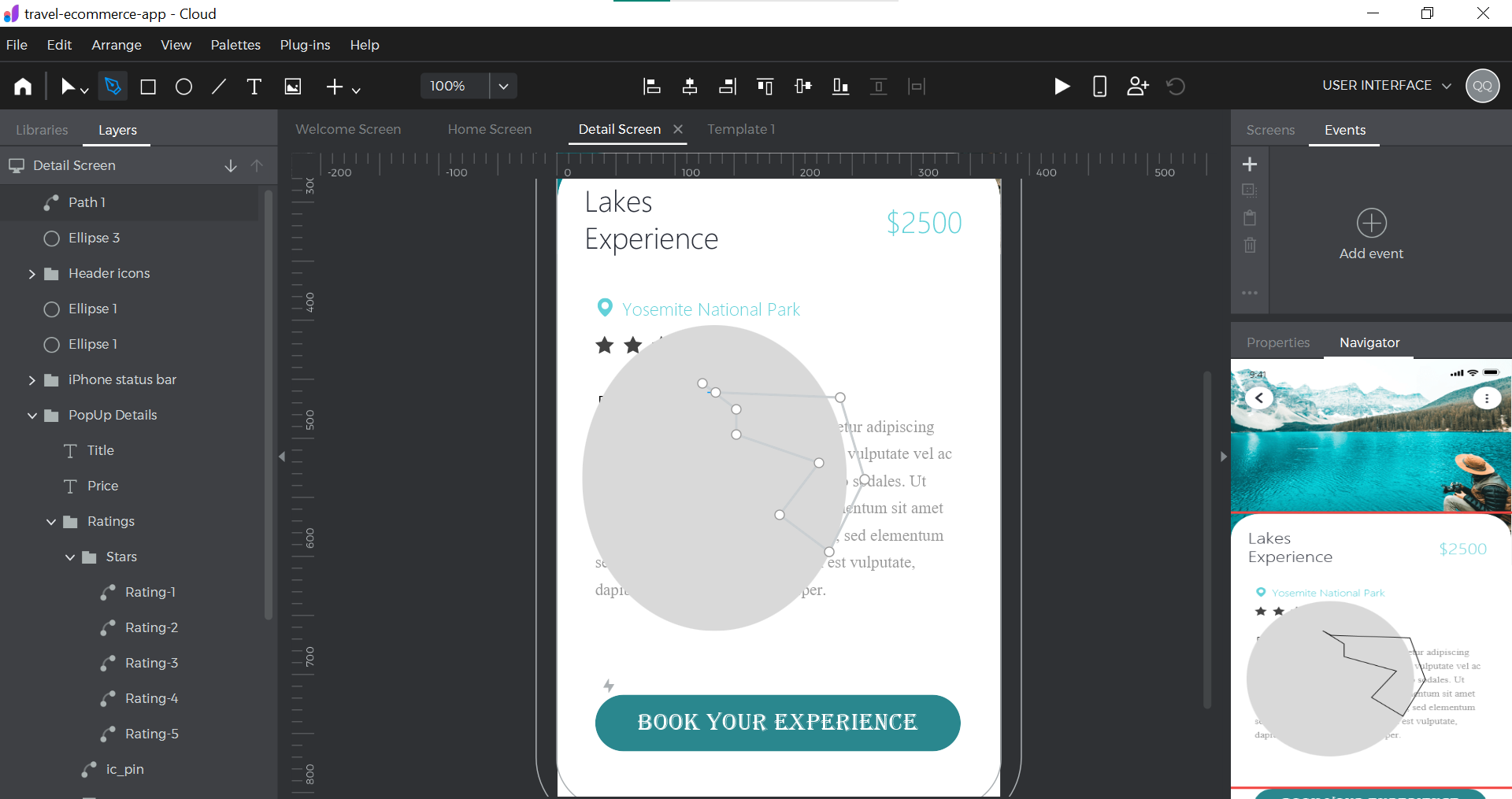 Navigator distorts display of current project state