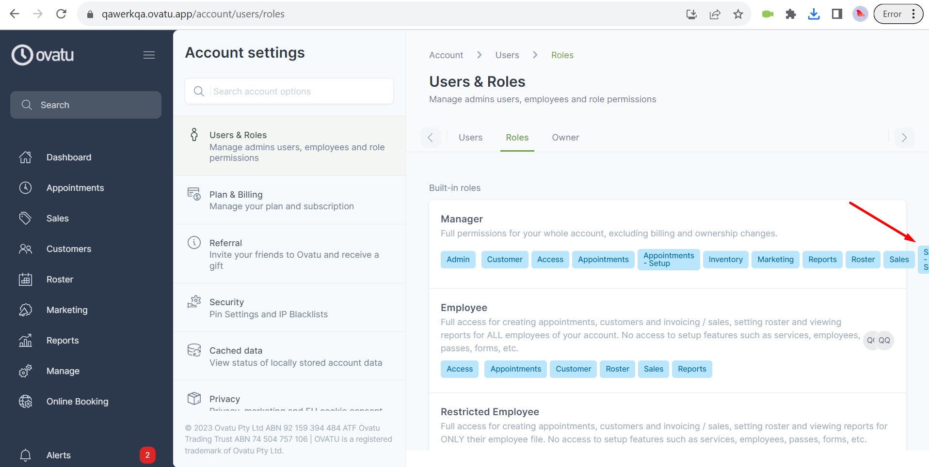 Default manager roles extend beyond field