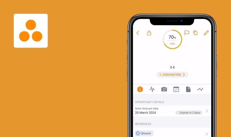 Bugs‌ ‌found‌ ‌in‌ ForceManager mobile CRM for iOS