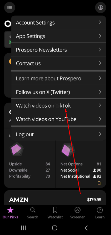 No bugs found after selecting “Watch videos on TikTok” button
