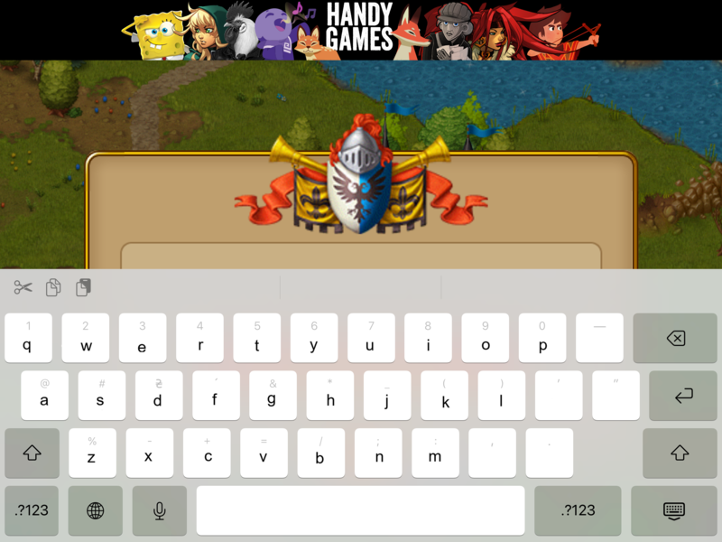 Keyboard overlaps nickname field