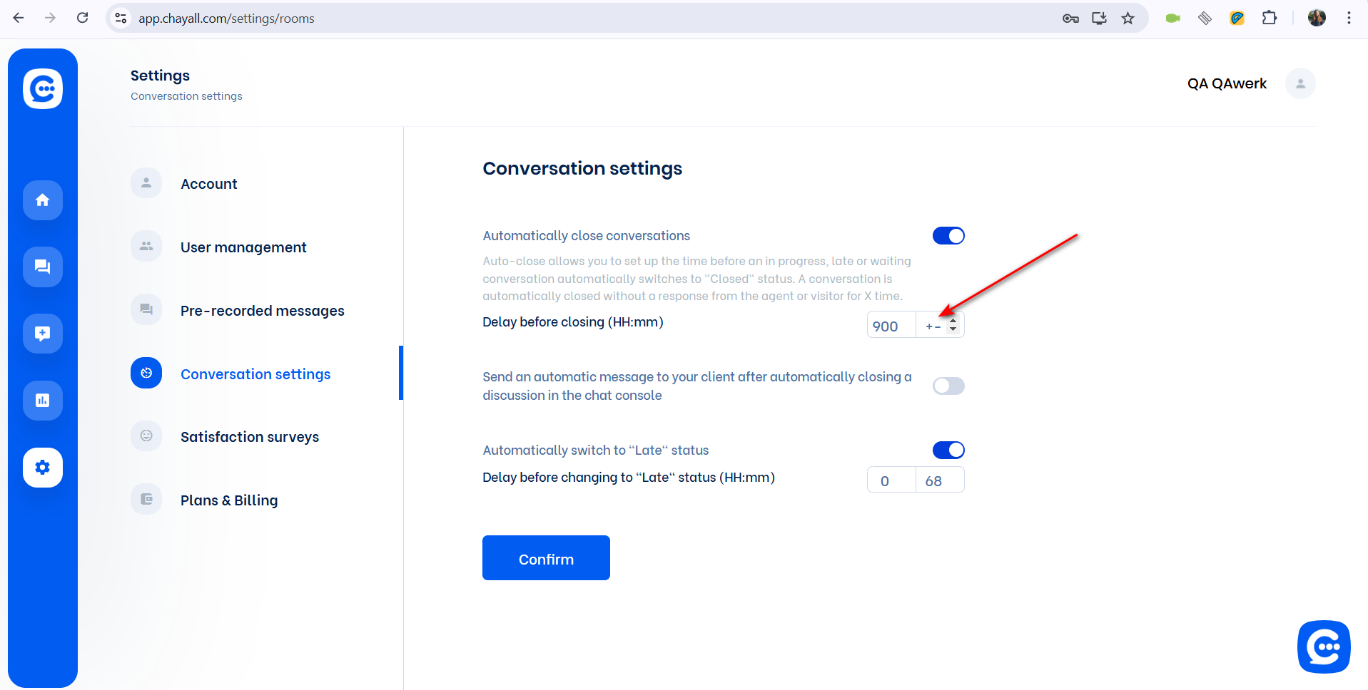 Time input field accepts non-numeric characters