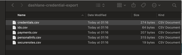 No bugs found when testing secure data export functionality