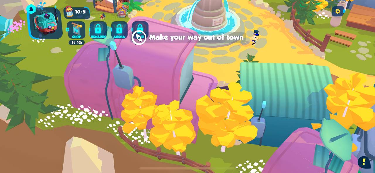 Tips on where to go in overlap menu