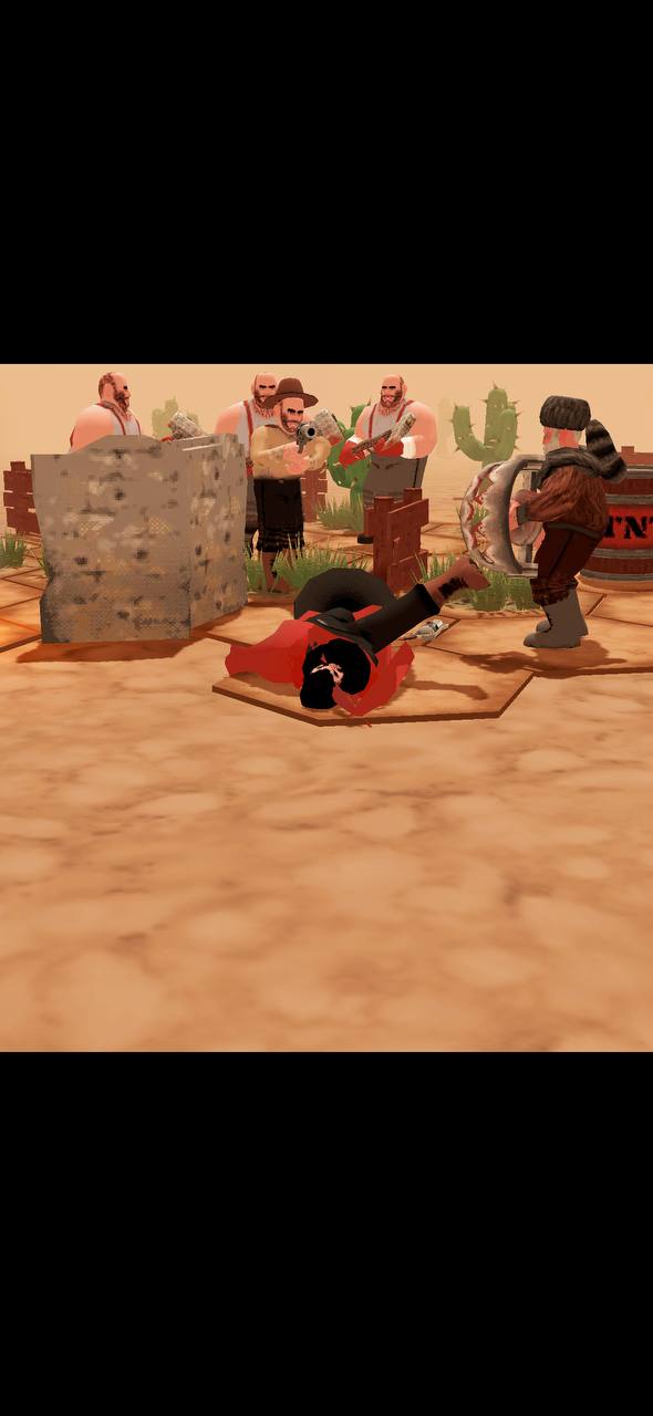 Character coat has no collision with person