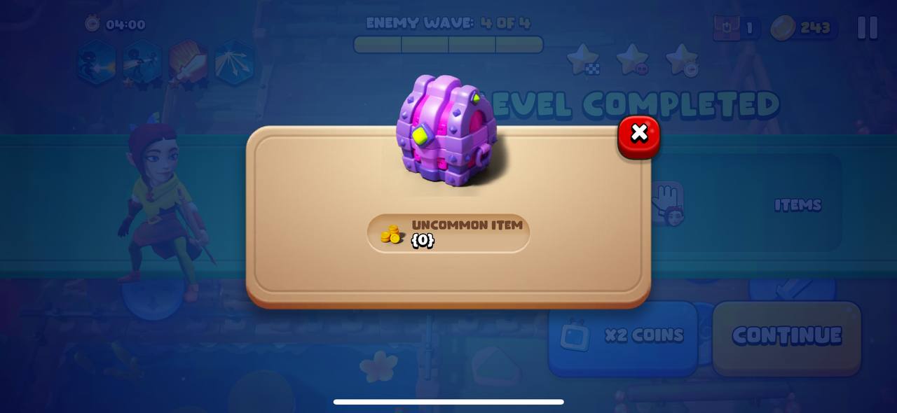 Chest preview displays uninterpreted text